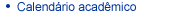 Calend�rio escolar